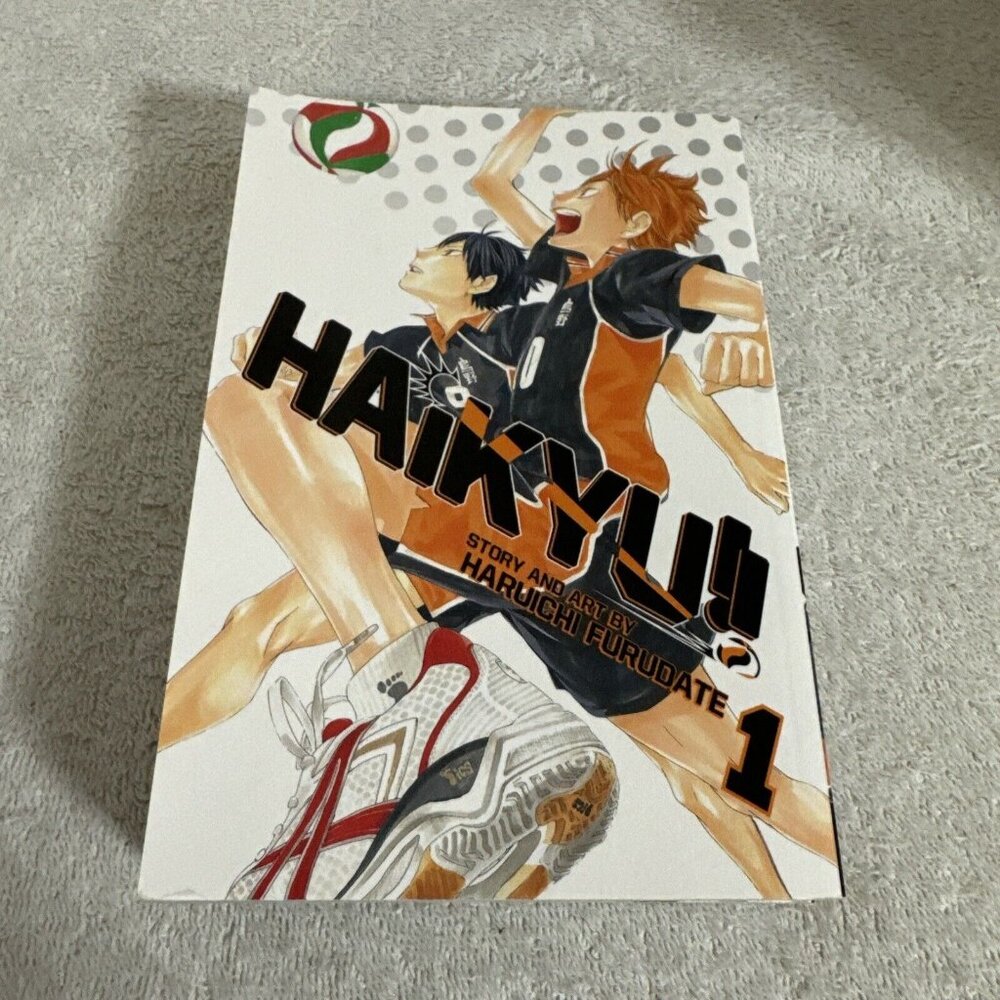 Haikyu!! Volumes 1 & 2 Haruichi Furudate Shonen Jump Rated Teen Manga Anime